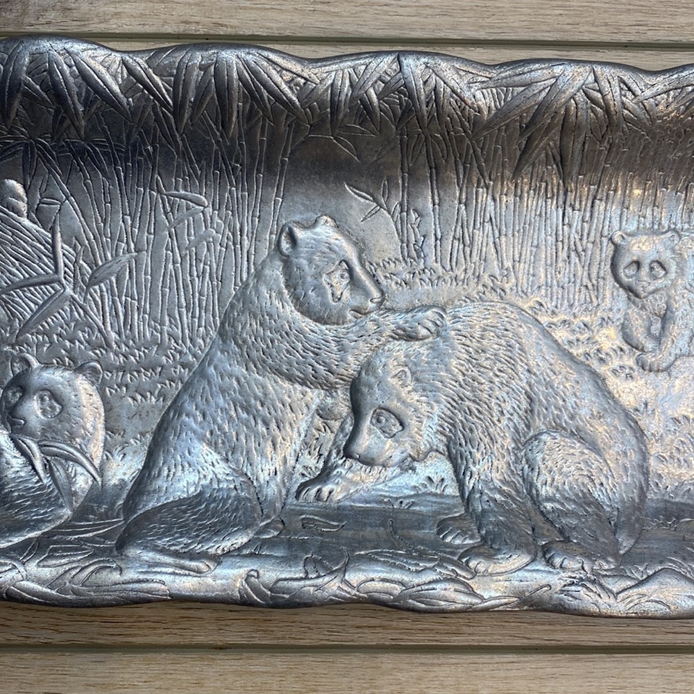 Vintage Arthur Court Panda Tray - Picture 2 of 11